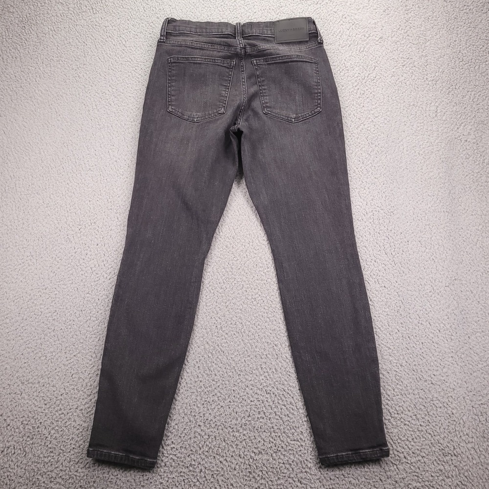 LUCKY BRAND Jeans Womens Size 4/27 AVA Mid Rise Skinny Faded Black Stretch Denim